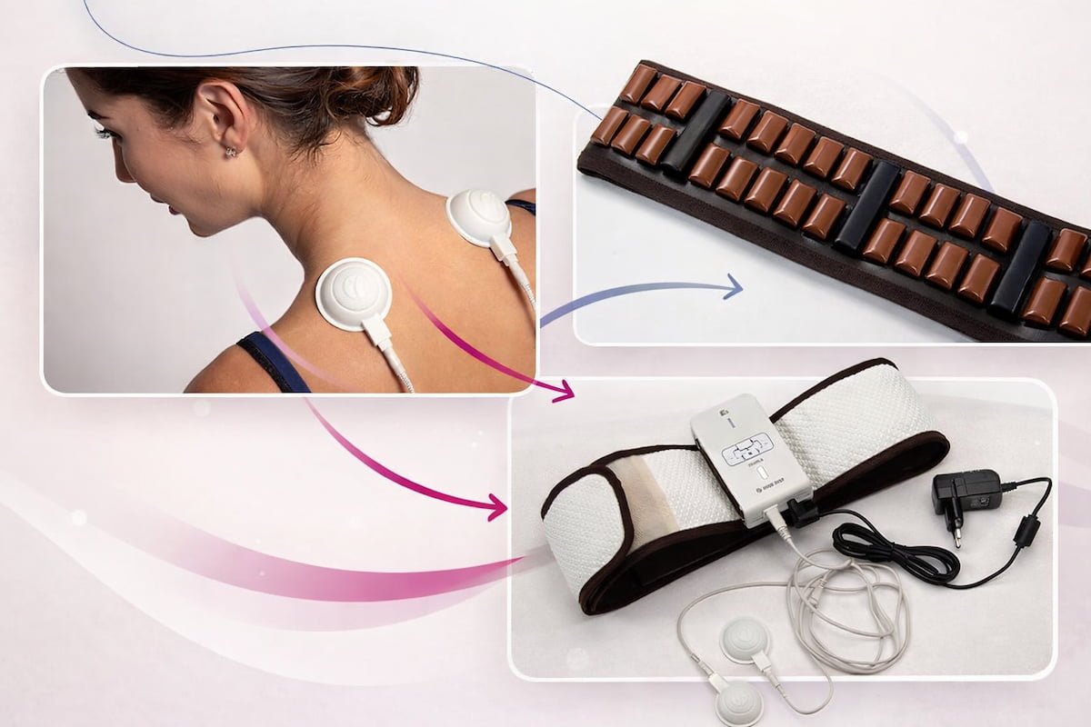 Modos de aplicação do Cinto E3